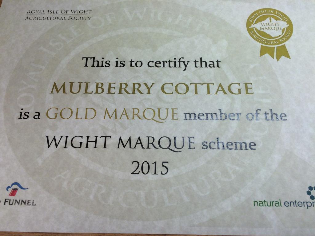 Mulberry Cottage B&B Bembridge Zewnętrze zdjęcie